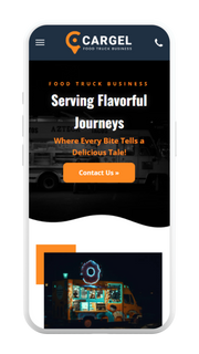 Food Truck Website & Monthly Hosting - Party Vendor Websites
