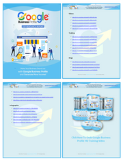 Google Business Profile Blueprint: Master Your Online Visibility (Instant Download) - Party Vendor Websites