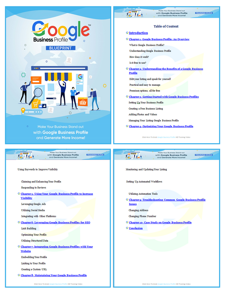 Google Business Profile Blueprint: Master Your Online Visibility (Instant Download) - Party Vendor Websites